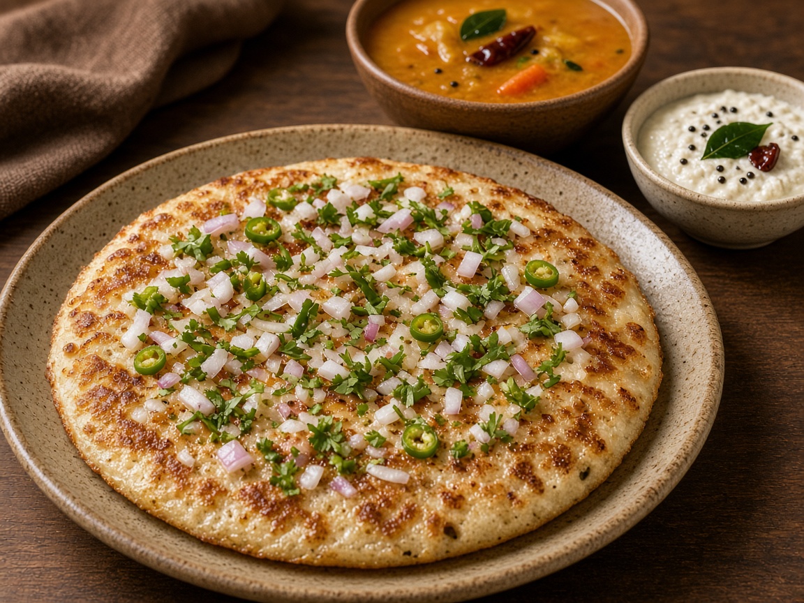 Onion Uttapam